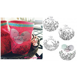 Stickserie - ITH Lichtbeutel Blumenwiesen